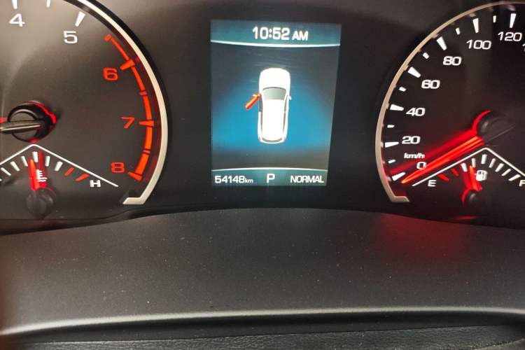 Used Haval H6 2021 National Trend Edition 1.5T Automatic Urban Version Odometer Close Up