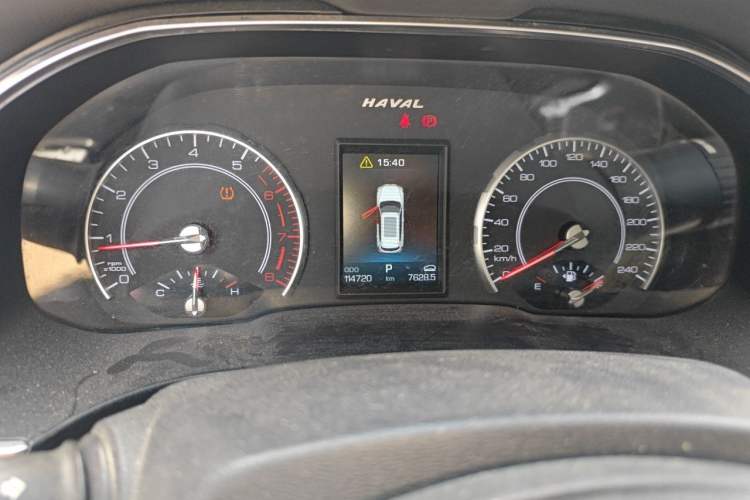 Used Haval H6 2021 1.5T Automatic Champion Edition Odometer Close Up