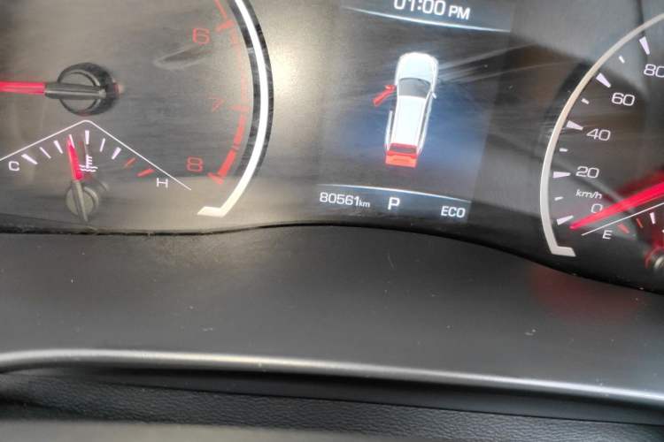 Used Haval H6 2021 National Trend Edition 1.5T Automatic Urban Version Odometer Close Up