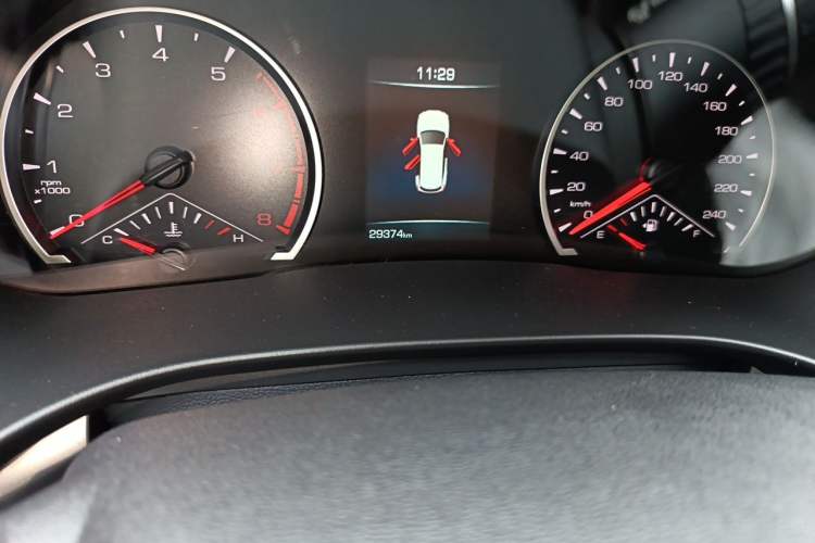 Used Haval H6 2021 National Trend Edition 1.5T Automatic Urban Version Odometer Close Up