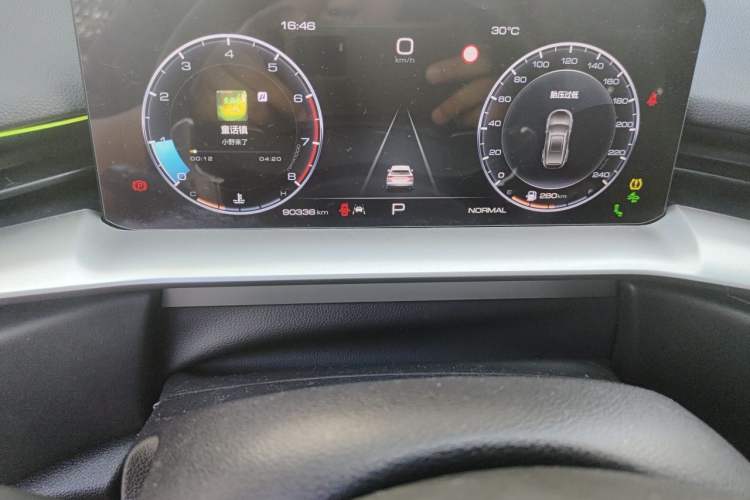Used Haval H6 2021 3rd Generation 1.5T Automatic Two-Wheel Drive Pro Odometer Close Up