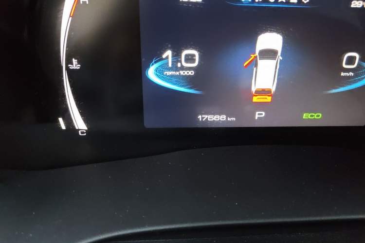 Used Haval H6 2021 National Trend Edition 1.5T Automatic Champion Version Odometer Close Up