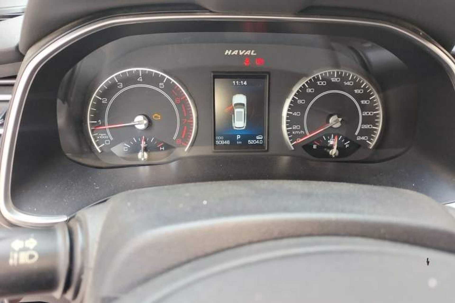 Used Haval H6 2021 1.5T Automatic Urban Edition Odometer Close Up