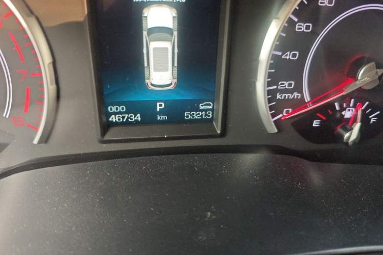 Used Haval H6 2021 1.5T Automatic Champion Edition Odometer Close Up