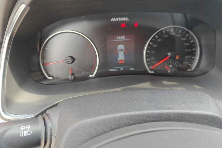 Used Haval H6 2021 National Trend Edition 1.5T Automatic Urban Version Odometer Close Up