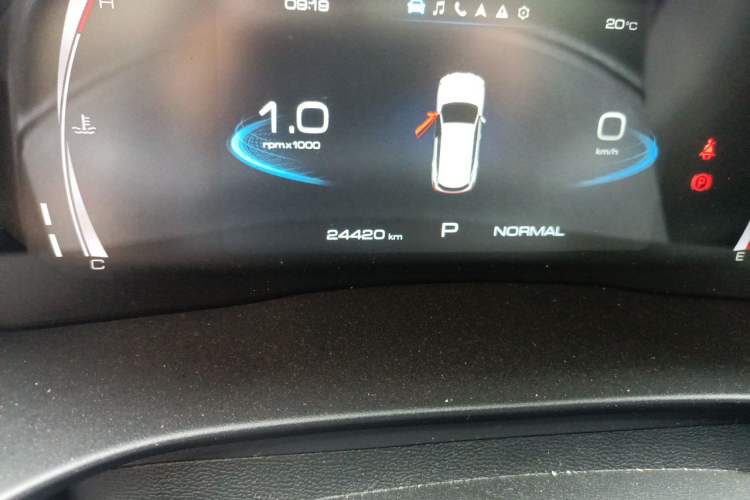 Used Haval H6 2021 1.5T Automatic Champion Edition Odometer Close Up