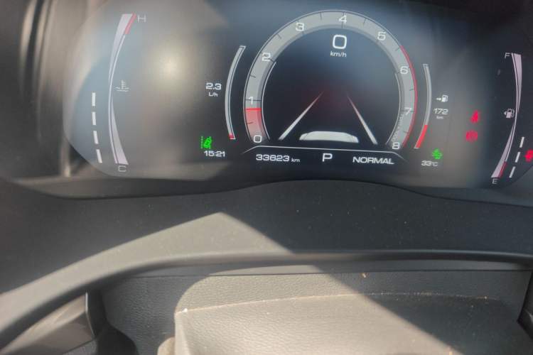 Used Haval H6 2021 National Trend Edition 2.0 GDIT Automatic GT Version Odometer Close Up