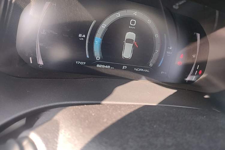 Used Haval H6 2021 China Trend Edition 1.5 GDIT Automatic Champion Version Odometer Close Up