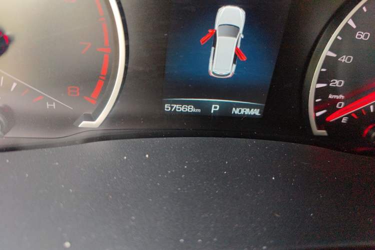 Used Haval H6 2021 National Trend Edition 1.5T Automatic Urban Version Odometer Close Up
