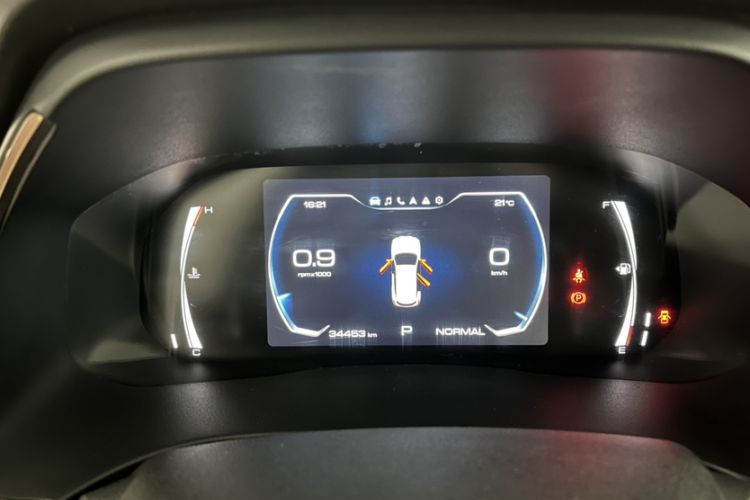 Used Haval H6 2021 National Trend Edition 1.5T Automatic Champion Version Odometer Close Up