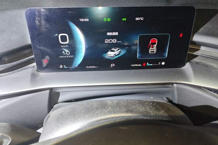 Used Haval H6 2021 3rd Generation 1.5T Automatic Two-Wheel Drive Pro Odometer Close Up