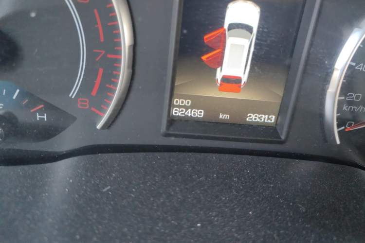 Used Haval H6 2021 1.5T Automatic Urban Edition Odometer Close Up