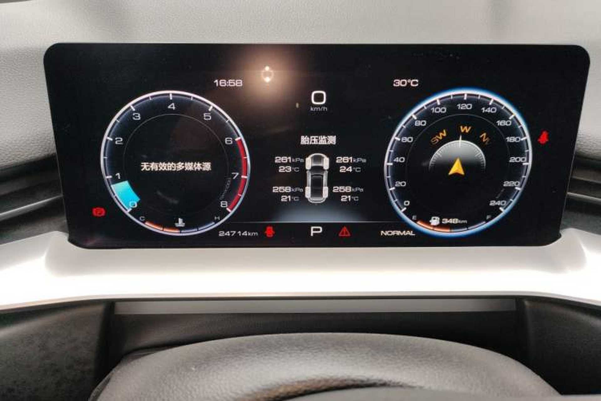 Used Haval H6 2021 3rd Generation 1.5T Automatic Two-Wheel Drive Pro Odometer Close Up