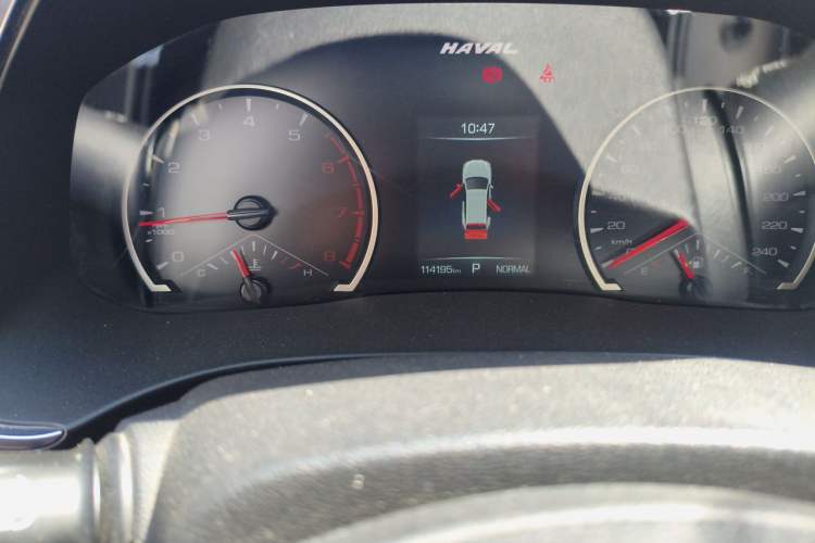Used Haval H6 2021 National Trend Edition 1.5T Automatic Urban Version Odometer Close Up
