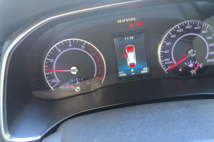 Used Haval H6 2021 1.5T Automatic Urban Edition Odometer Close Up