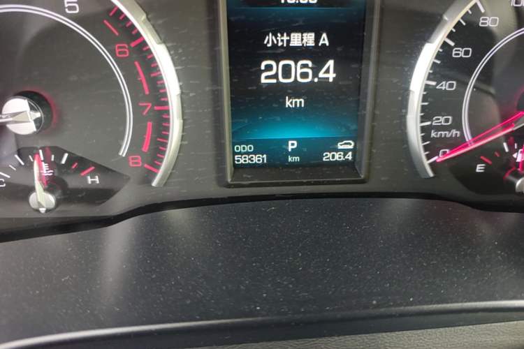 Used Haval H6 2021 2.0 GDIT Automatic Champion Edition Odometer Close Up