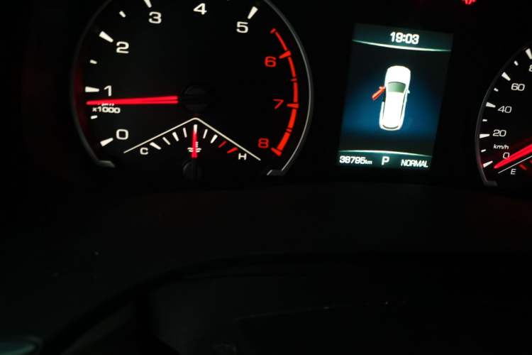 Used Haval H6 2021 National Trend Edition 1.5T Automatic Urban Version Odometer Close Up