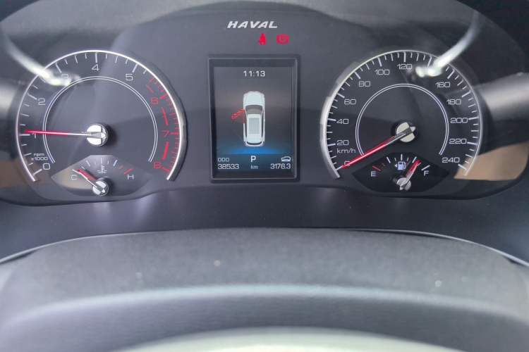 Used Haval H6 2021 1.5T Automatic Champion Edition Odometer Close Up