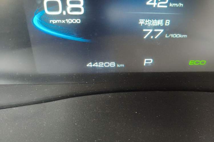 Used Haval H6 2021 1.5T Automatic Urban Edition Odometer Close Up