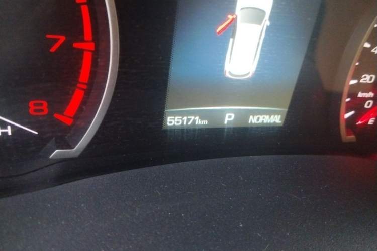 Used Haval H6 2021 National Trend Edition 1.5T Automatic Urban Version Odometer Close Up
