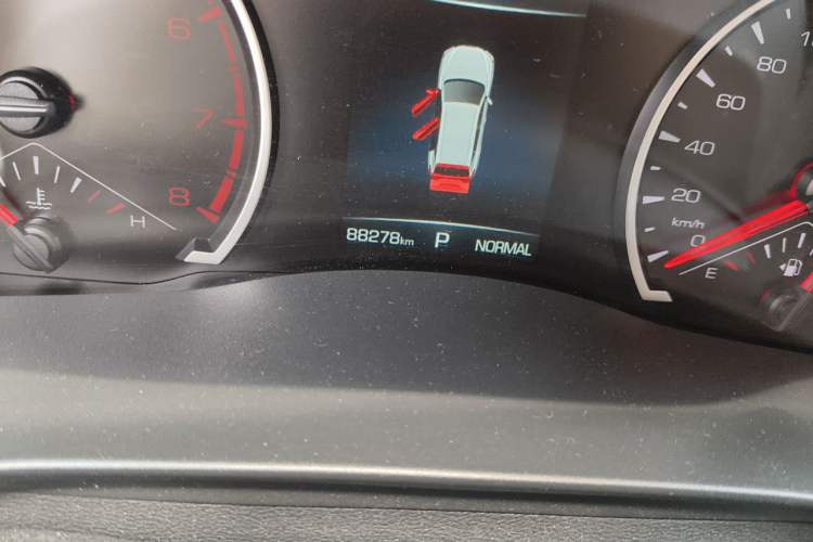 Used Haval H6 2021 National Trend Edition 1.5T Automatic Urban Version Odometer Close Up
