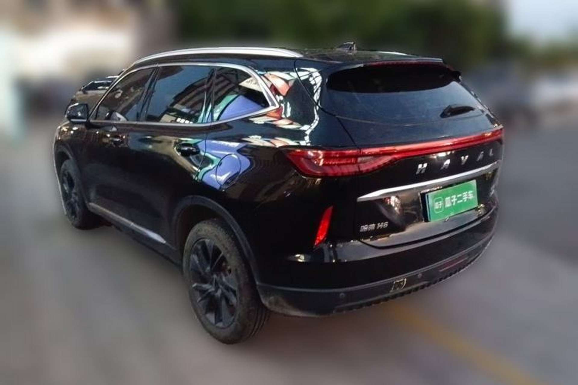 Used Haval H6 2021 3rd Generation 2.0T Automatic Two-Wheel Drive Max Rear Left 45 Deg