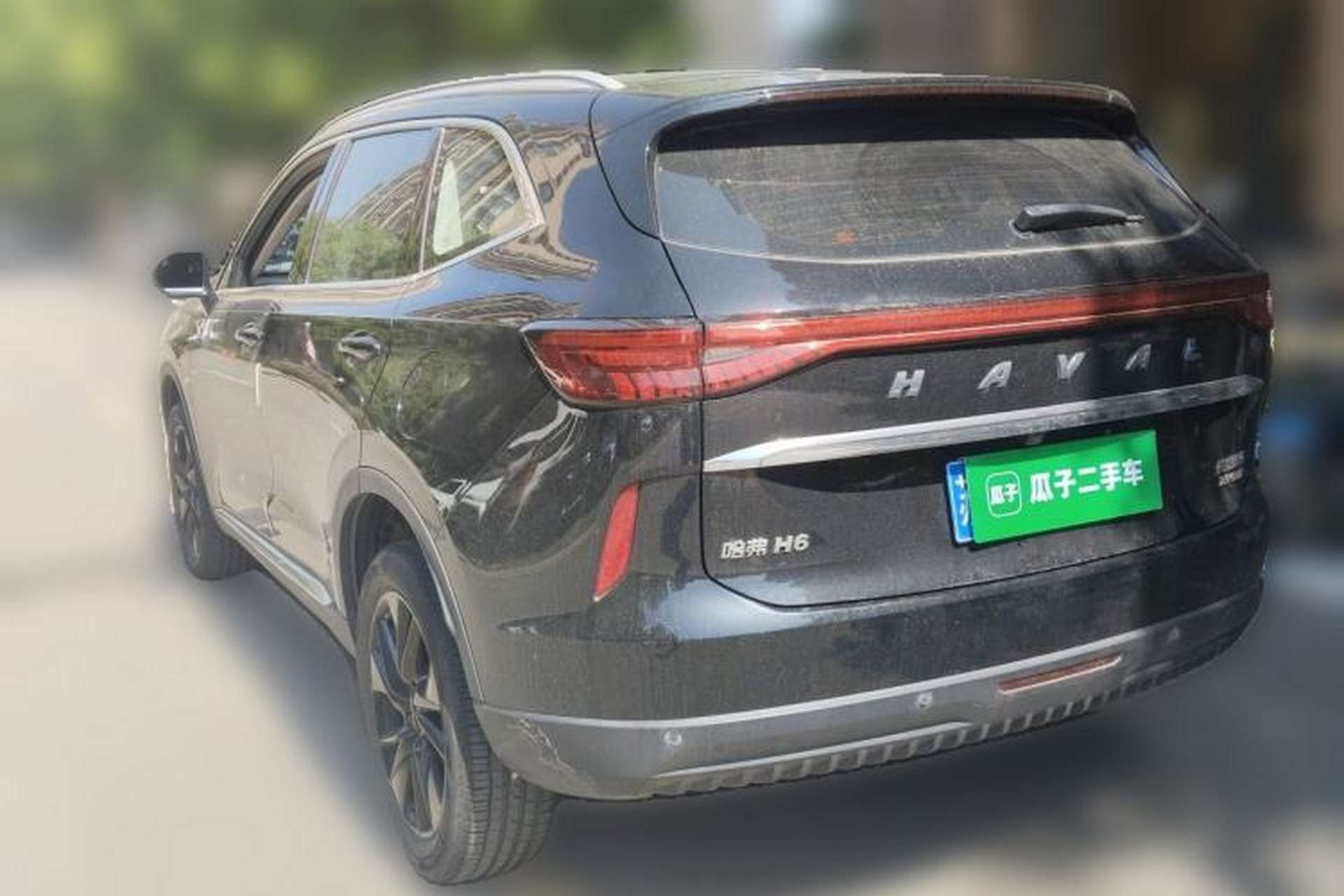 Used Haval H6 2021 3rd Generation 2.0T Automatic Two-Wheel Drive Max Rear Left 45 Deg