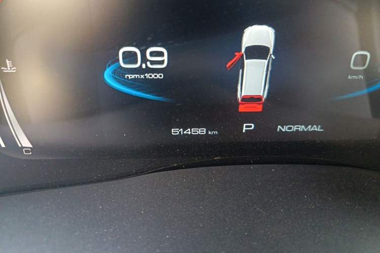 Used Haval H6 2021 National Trend Edition 1.5T Automatic Champion Version Odometer Close Up