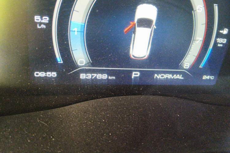 Used Haval H6 2021 China Trend Edition 1.5 GDIT Automatic Champion Version Odometer Close Up