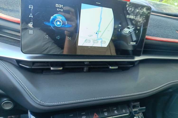Used Haval H6 2021 3rd Generation 1.5T Automatic Two-Wheel Drive Max Audio And AC Panel