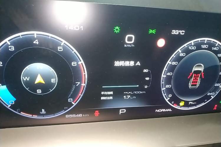 Used Haval H6 2021 3rd Generation 2.0T Automatic All-Wheel Drive Supreme Instrument Cluster