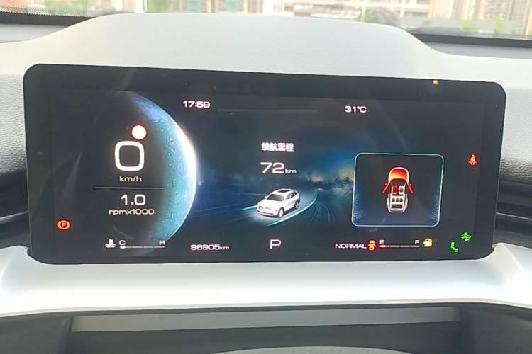 Used Haval H6 2021 3rd Generation 2.0T Automatic All-Wheel Drive Max Instrument Cluster