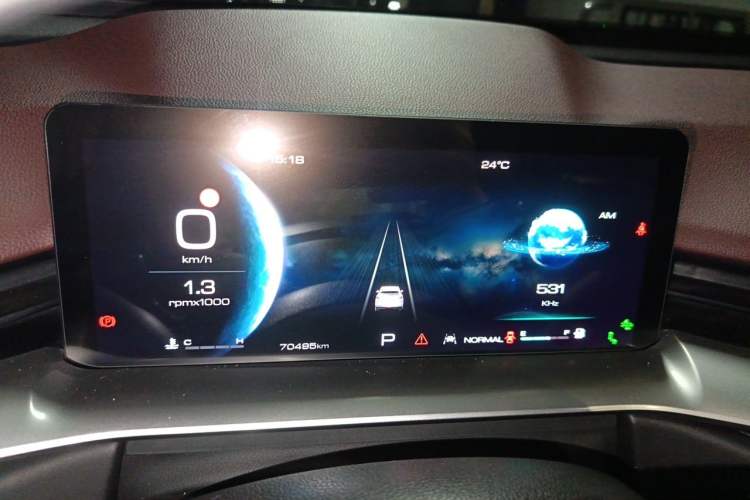 Used Haval H6 2021 3rd Generation 2.0T Automatic All-Wheel Drive Max Instrument Cluster
