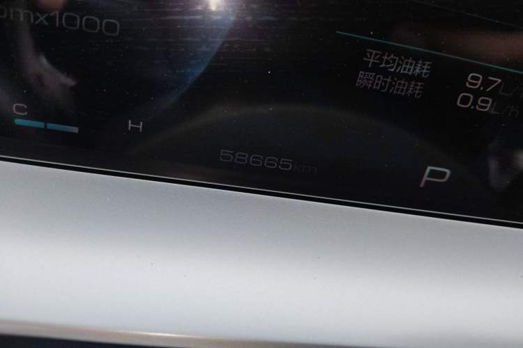 Used Haval H6 2021 3rd Generation 1.5T Automatic Two-Wheel Drive Pro Odometer Close Up