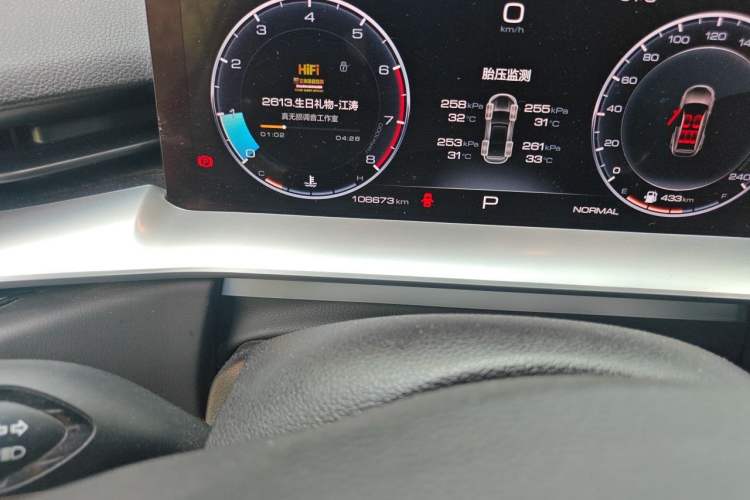 Used Haval H6 2021 3rd Generation 1.5T Automatic Two-Wheel Drive Pro Odometer Close Up