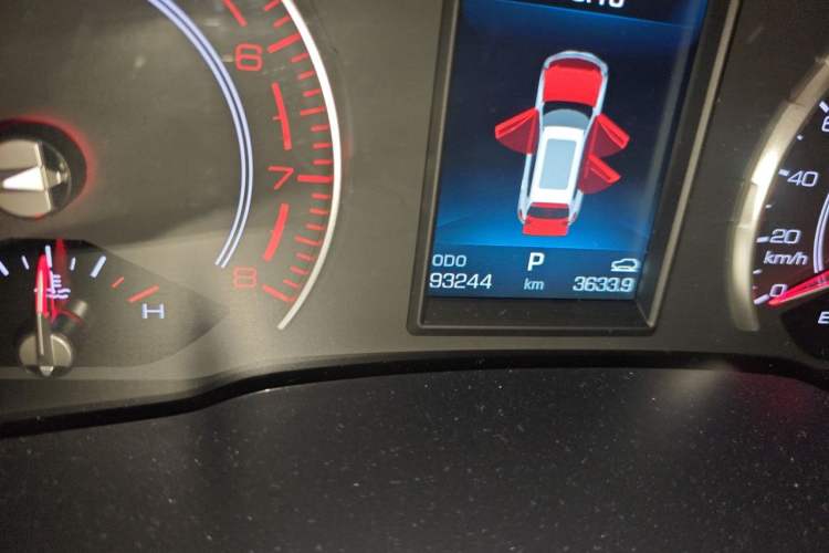 Used Haval H6 2021 1.5 GDIT Automatic Champion Edition Odometer Close Up