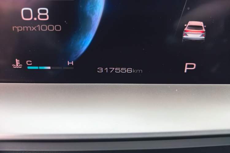Used Haval H6 2021 3rd Generation 1.5T Automatic Two-Wheel-Drive Supreme Odometer Close Up