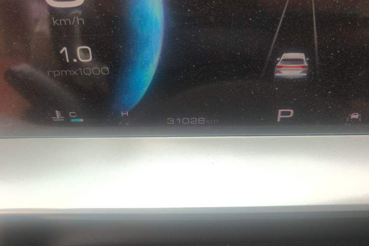 Used Haval H6 2021 3rd Generation 1.5T Automatic Two-Wheel-Drive Supreme Odometer Close Up