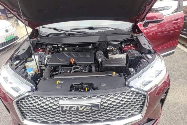 Used Haval H6 2021 3rd Generation 1.5T Automatic Two-Wheel Drive Max Engine Bay