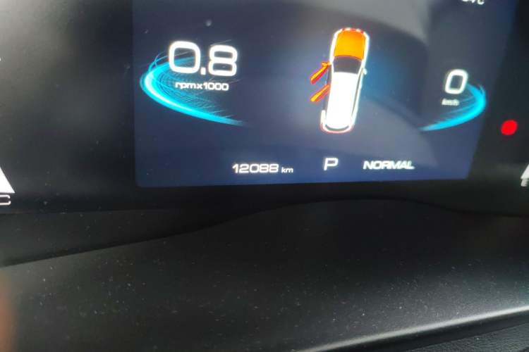 Used Haval H6 2021 National Trend Edition 1.5T Automatic Champion Version Odometer Close Up
