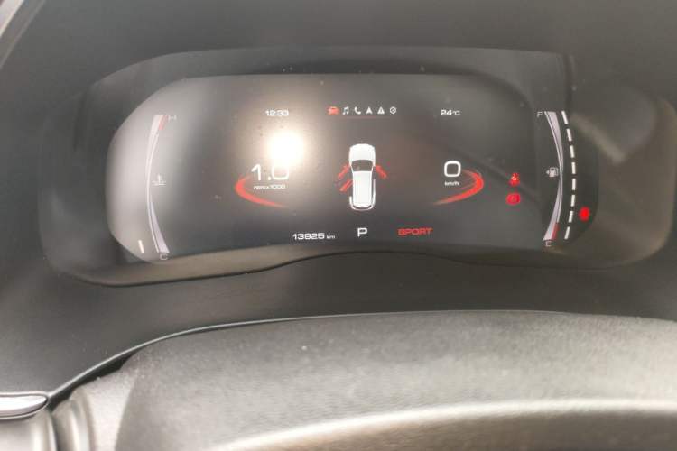 Used Haval H6 2021 China Trend Edition 1.5 GDIT Automatic Champion Version Odometer Close Up
