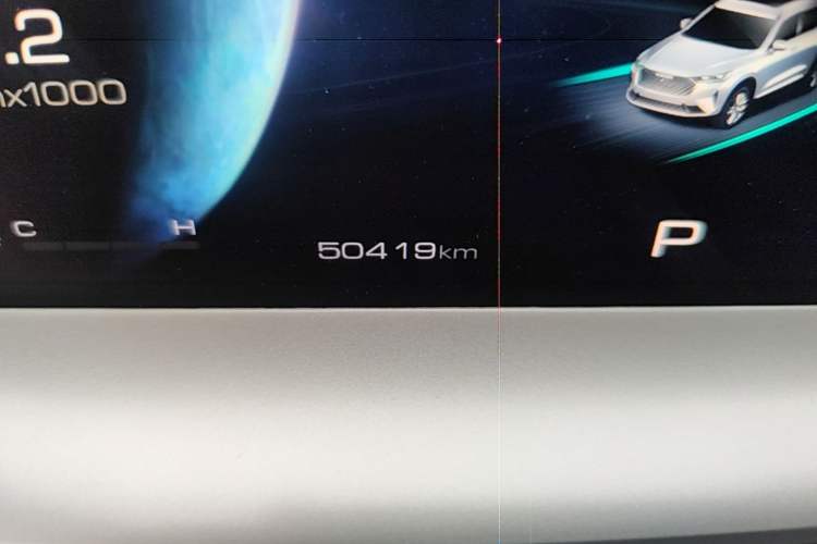 Used Haval H6 2021 3rd Generation 1.5T Automatic Two-Wheel Drive Pro Odometer Close Up