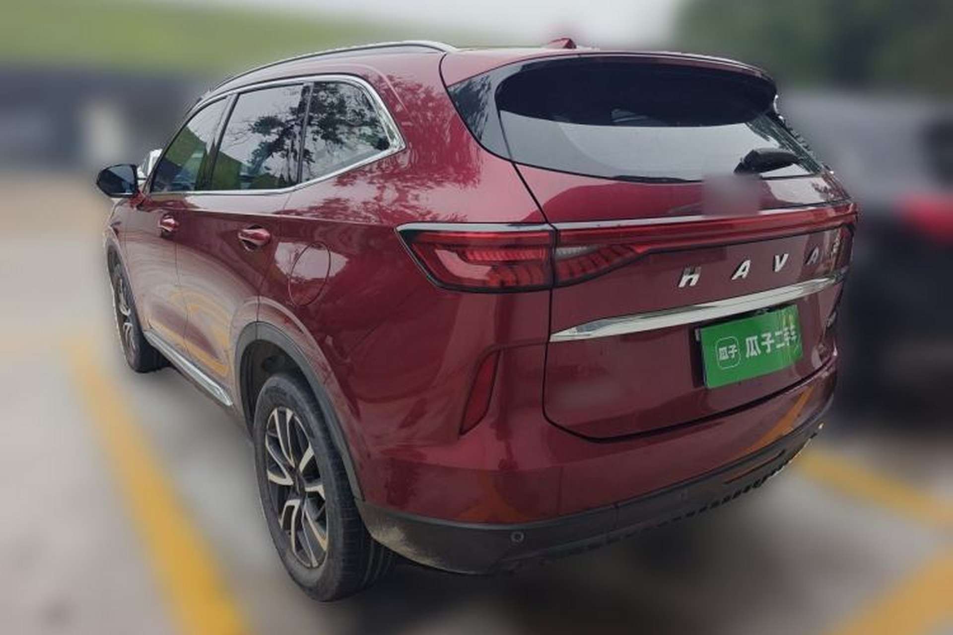 Used Haval H6 2021 3rd Generation 1.5T Automatic Two-Wheel Drive Max Rear Left 45 Deg