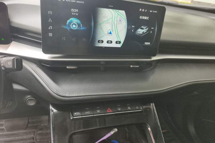 Used Haval H6 2021 3rd Generation 2.0T Automatic All-Wheel Drive Supreme Audio And AC Panel