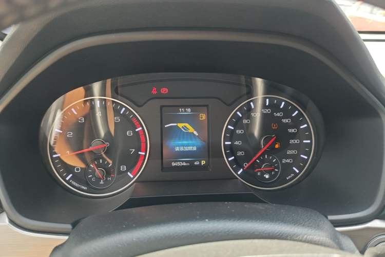 Used Haval H6 2021 Sport Edition 1.5T Automatic Elite Smart Connectivity Model with Hexagonal Grille Instrument Cluster