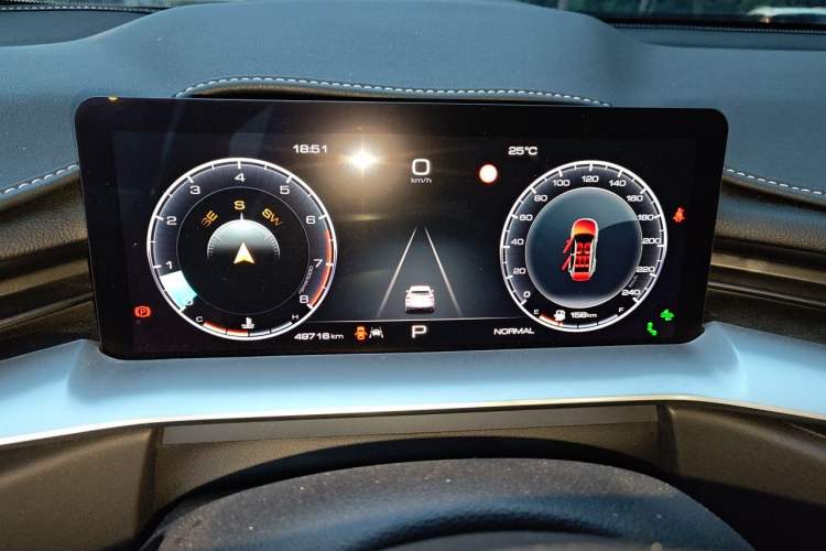 Used Haval H6 2021 3rd Generation 2.0T Automatic All-Wheel Drive Supreme Instrument Cluster