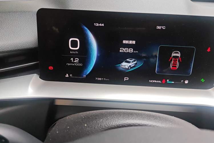 Used Haval H6 2021 3rd Generation 1.5T Automatic Two-Wheel-Drive Supreme Instrument Cluster