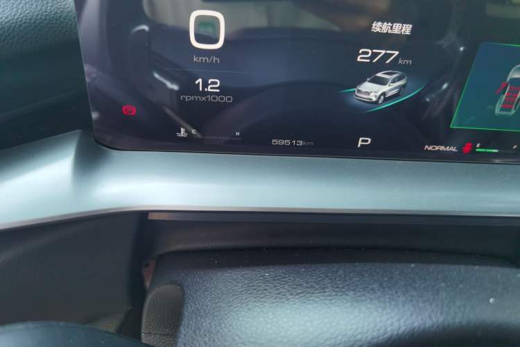 Used Haval H6 2021 3rd Generation 1.5T Automatic Two-Wheel-Drive Supreme Odometer Close Up