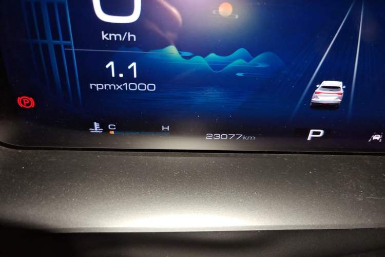 Used Haval H6 2021 3rd Generation 1.5T Automatic Two-Wheel-Drive Supreme Odometer Close Up