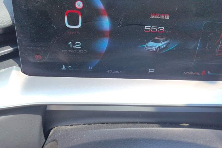 Used Haval H6 2021 3rd Generation 1.5T Automatic Two-Wheel-Drive Supreme Odometer Close Up